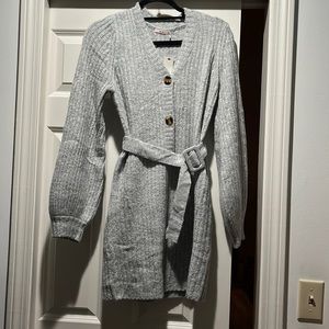 Sweater Dress - Grey